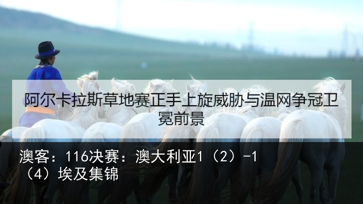 澳客：116决赛：澳大利亚1（2）-1（4）埃及集锦